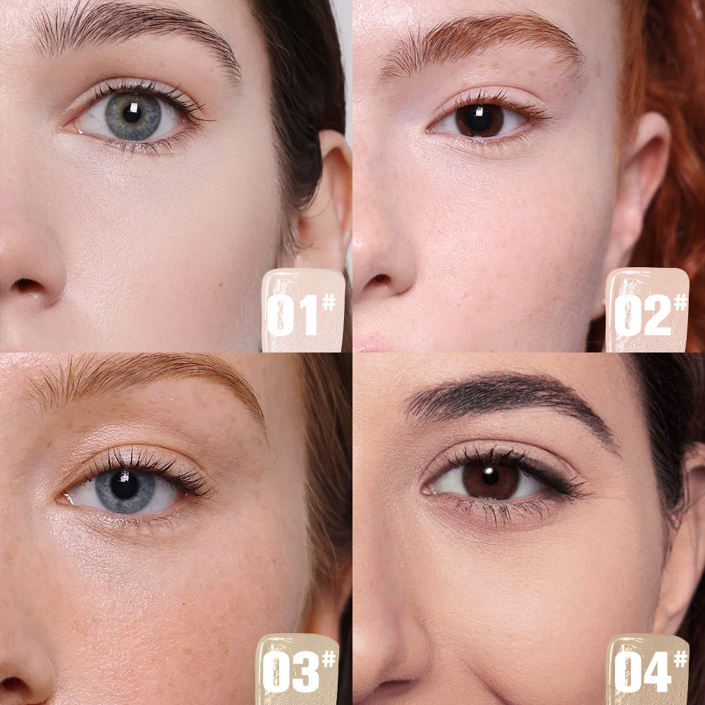 PHOFAY Super Coverage Concealer – Natural, Weightless & Full-Coverage, 9.5ml (6 Shades + Set)