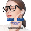 Bluetooth Smart Glasses with Blue Light Blocking Lenses for Calls Navigation and Music