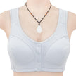 Women's T-Shirt Bra with Front Buckle and No Underwire for Everyday Wear