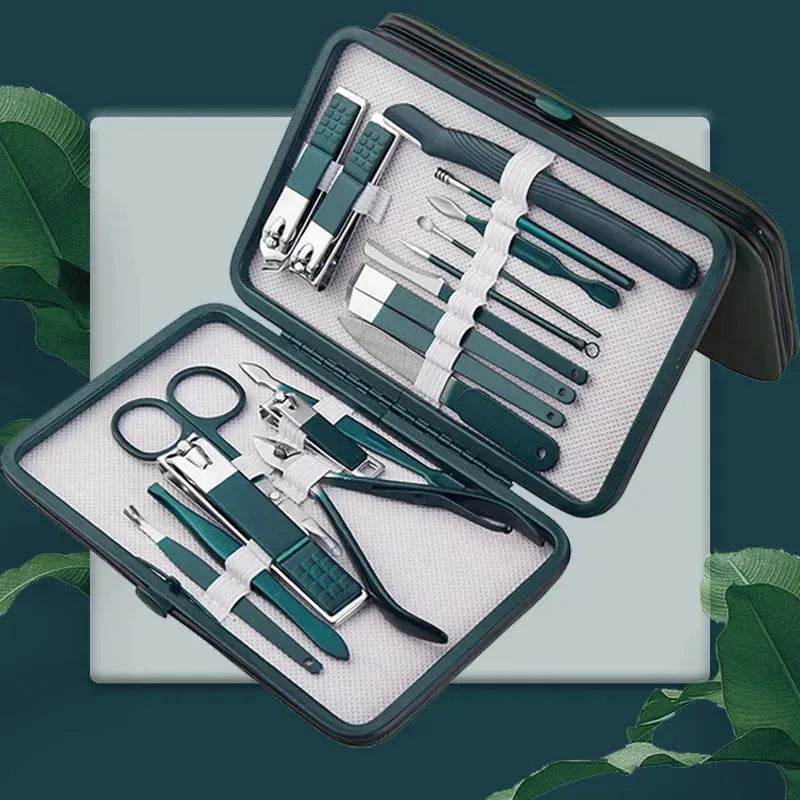 Pedicure Knife Nail Clippers Set Box Manicure Implement Nail Clippers Set