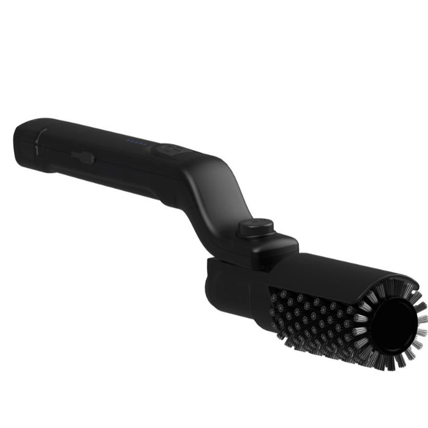 Electric BBQ Grill Brush – 360° Rotating Stainless Steel Cleaner with USB Charging