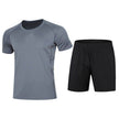 Fitness apparel - Quick Drying Workout clothes for men 4pcs Gym set wear