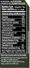 Black Truffle Oil 250 ml - First Cold Pressed, Non GMO