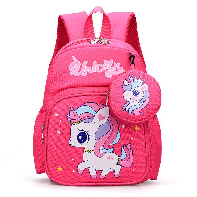 Large Capacity Cute Bunny Cartoon Backpack for School
