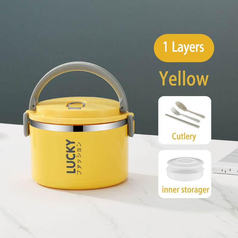 Sealed Multi Layered Thermal Stainless Steel Insulated Lunch box