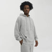 Plain Color American Retro Hoodie Pullover Sweatshirt Men