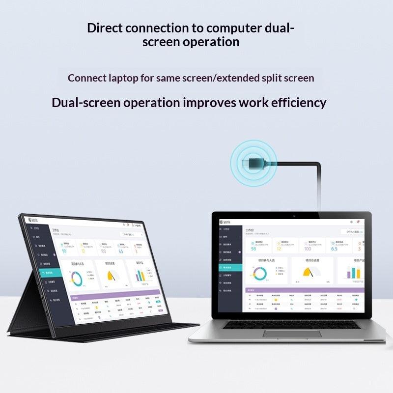 Portable Monitor 13.3 14 15.6 Inch IPS Touchscreen USB-C HDMI Laptop Secondary Display