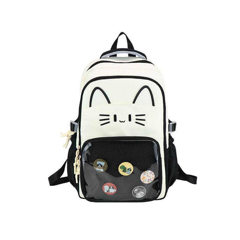 Cartoon Campus Backpack for Girls – Japanese Style