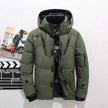 Outdoor Leisure Winter Thickened Hooded Men's Winter Puffer Coat