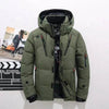 Outdoor Leisure Winter Thickened Hooded Men's Winter Puffer Coat