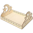 Wooden Ornament Eid Al Fitr Table Decoration coffee Tray