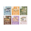 Cafe Series PET Decorative Sticker Pack – Retro Coffee Shop Journal & Scrapbook Stickers (25 pcs)