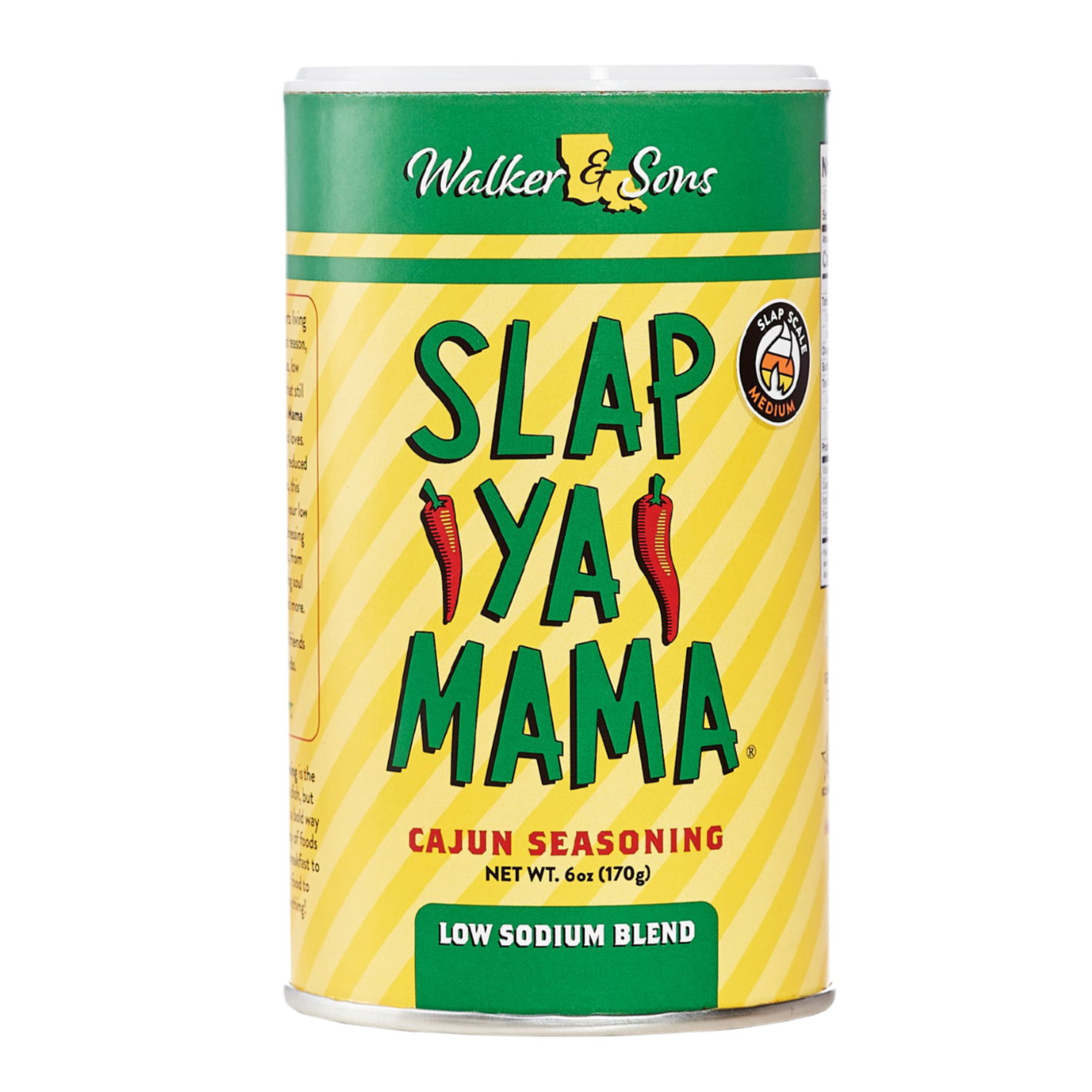 Slap Ya Mama Low Sodium Blend Seasoning - 6oz