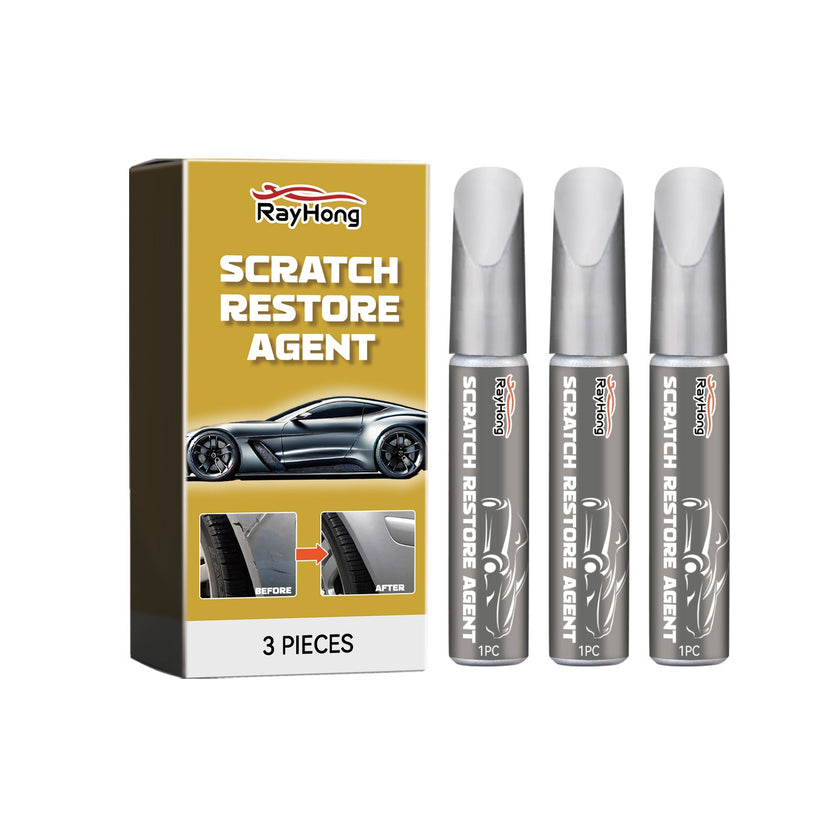 Rayhong Car Scratch Repair Pen — Touch-Up Paint Pen for Scratches & Paint Damage (3-Piece Set)