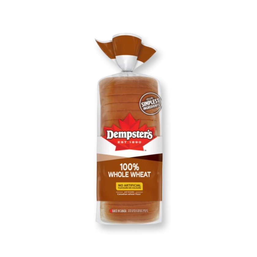 Dempster's 100% Whole Wheat Bread 675g