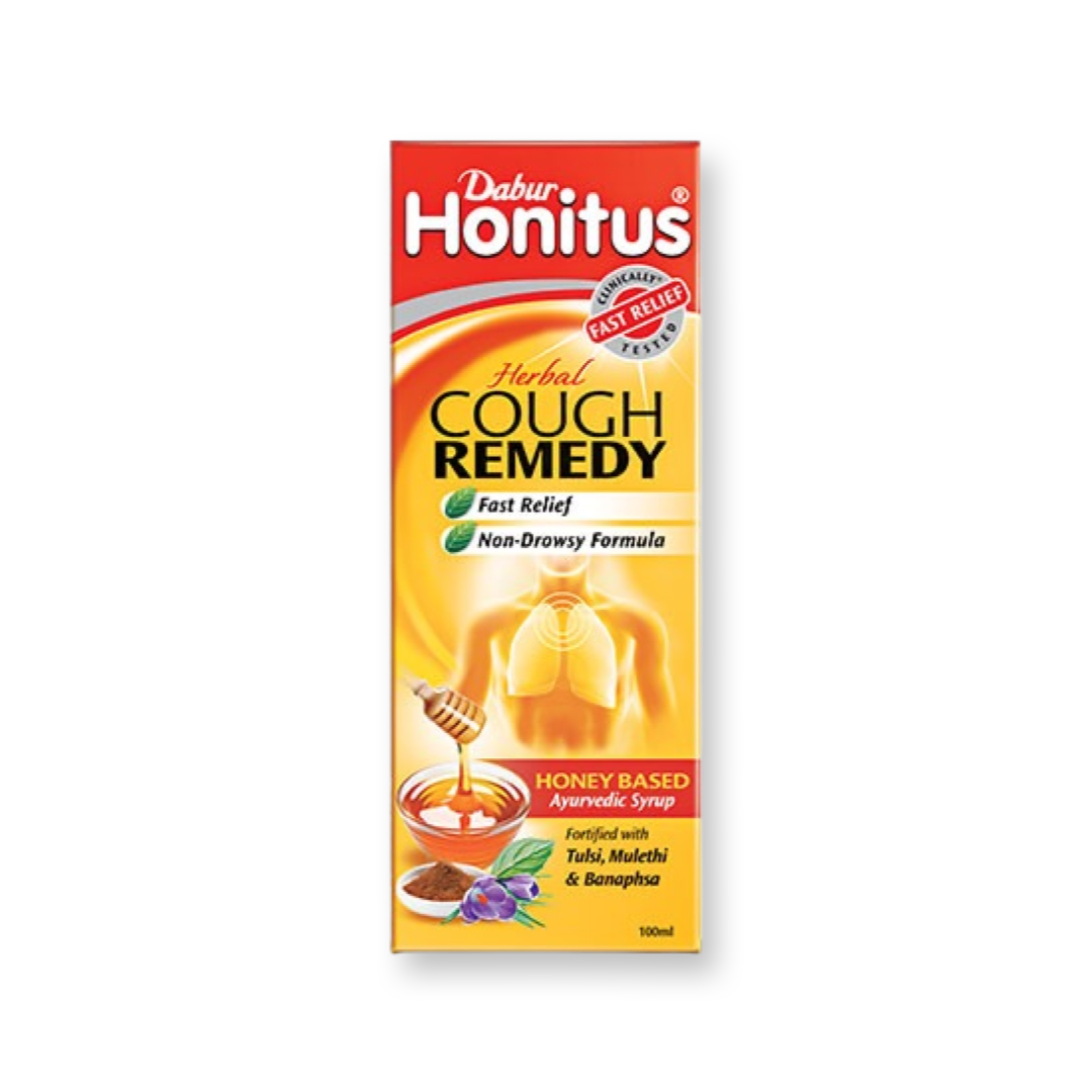 Dabur Honitus Cough Remedy Ayurvedic syrup 200 ml