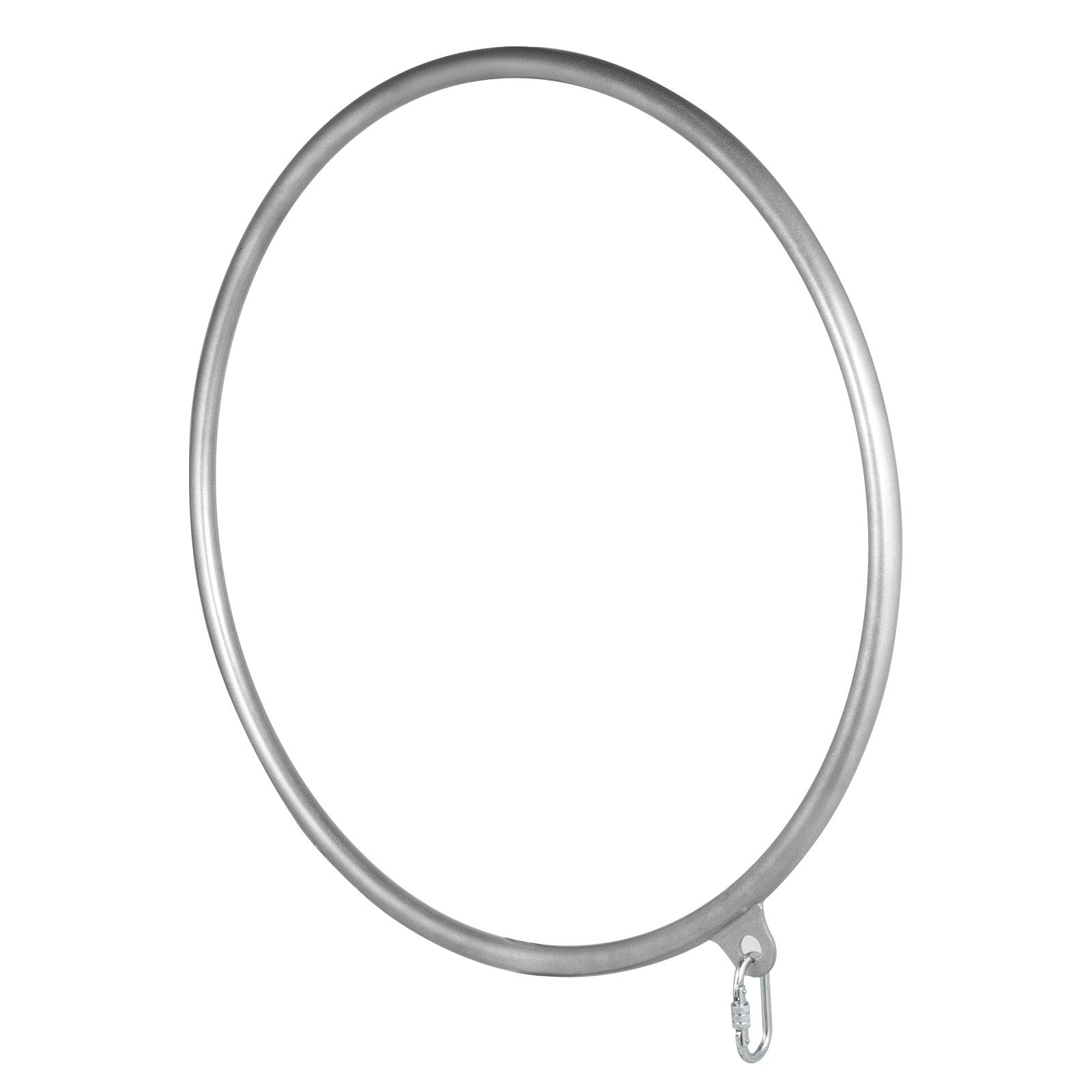 VEVOR womens Single Point Aerial Equipment Yoga Hoop for Aerial Dancing Yoga training, Sliver, 2.8ft 85cm Dia US