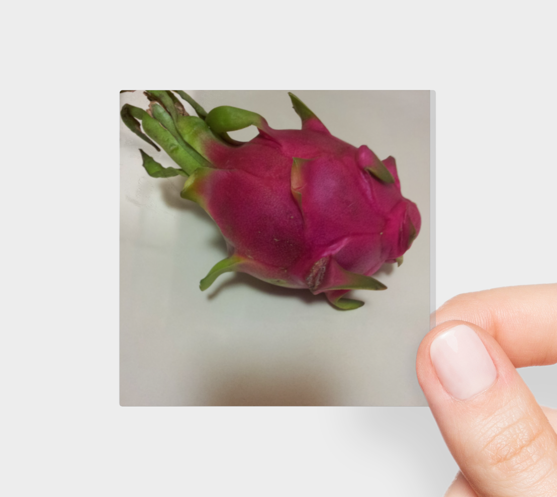 Sticker | 3 x 3 | Dragon Fruit