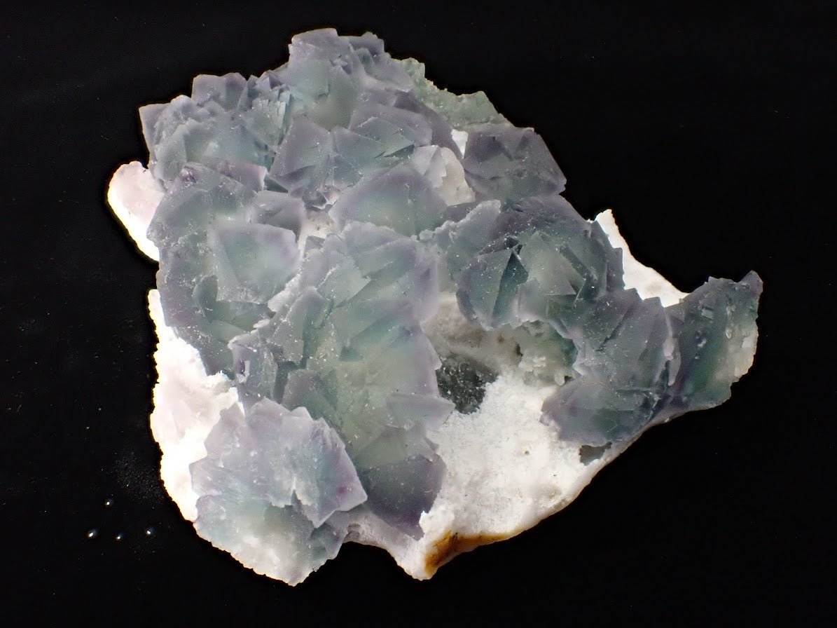 De’an Fluorite Cluster – Green and Purple UV Reactive, Jiangxi Province, China