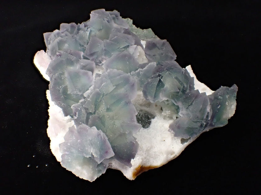 De’an Fluorite Cluster – Green and Purple UV Reactive, Jiangxi Province, China