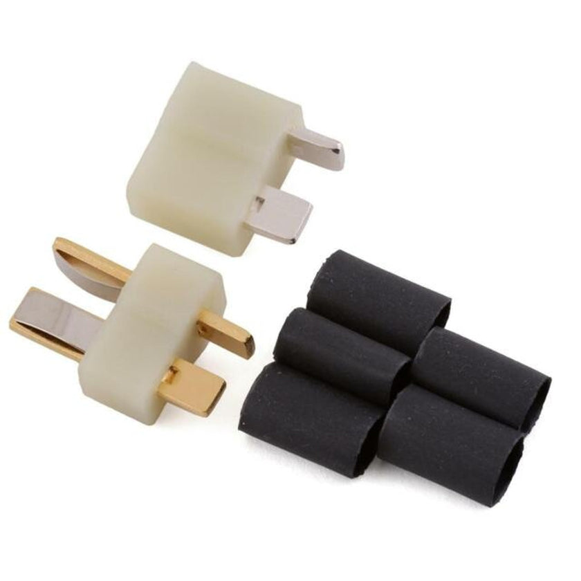 Deans 1320 Ultra Plug HW High Temp Male/Female White 1 Pair w/ 3/16
