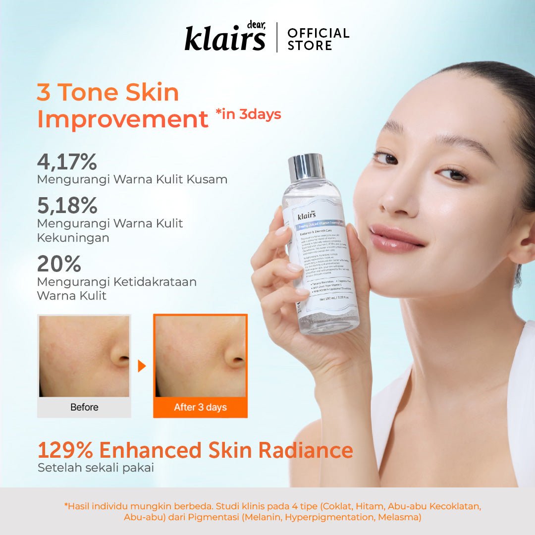 Dear, Klairs Freshly Juiced Vitamin Essence Toner 180ml