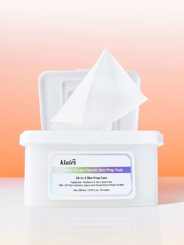 Dear, Klairs Freshly Juiced Vitamin Skin Prep Pads 290ml / 80pads