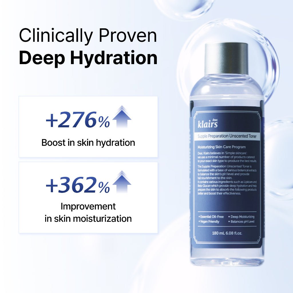 Dear, Klairs Supple Preparation Unscented Toner 180ml