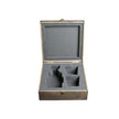 Personalized Rectangle Whiskey Decanter Set – Custom Engraved Decanter and Glasses for Men, Weddings, or Special Occasions