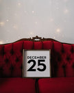 December 25 Wood Sign