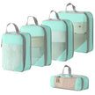 Travel Compression Packing Cubes Set – Mesh Storage Bags for Luggage