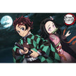 Demon Slayer Tanjiro & Nezuko Monnlight 24x36 Poster