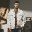 Denim Coat Men's Autumn American Simple All-matching