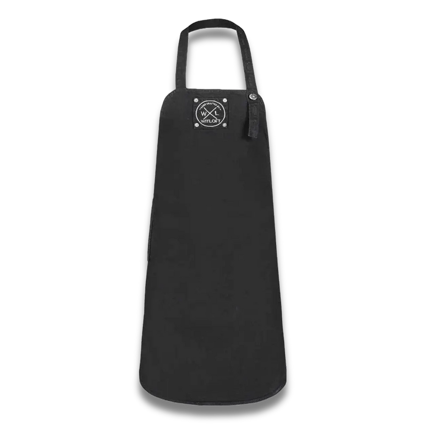 WITLOFT  - Apron Denim Short - Black