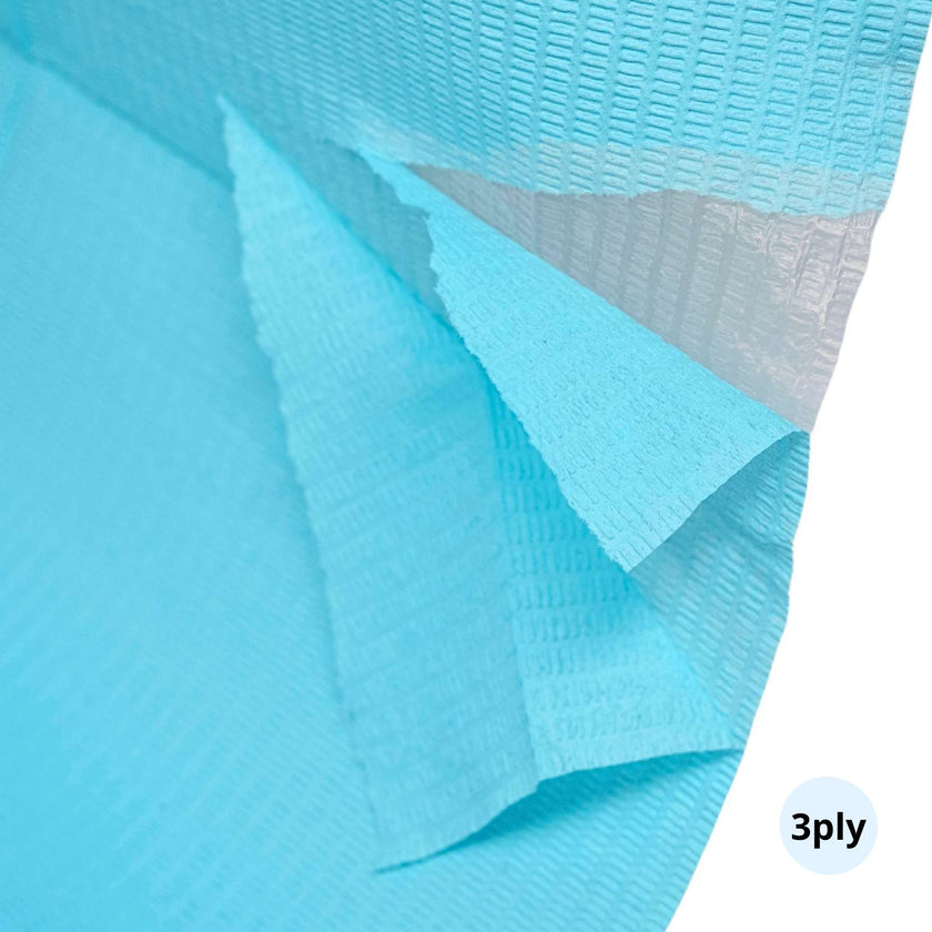 Disposable Dental Bibs 3 Ply - 13