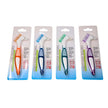 Denture Brushes - 4 Colors - 10/pk