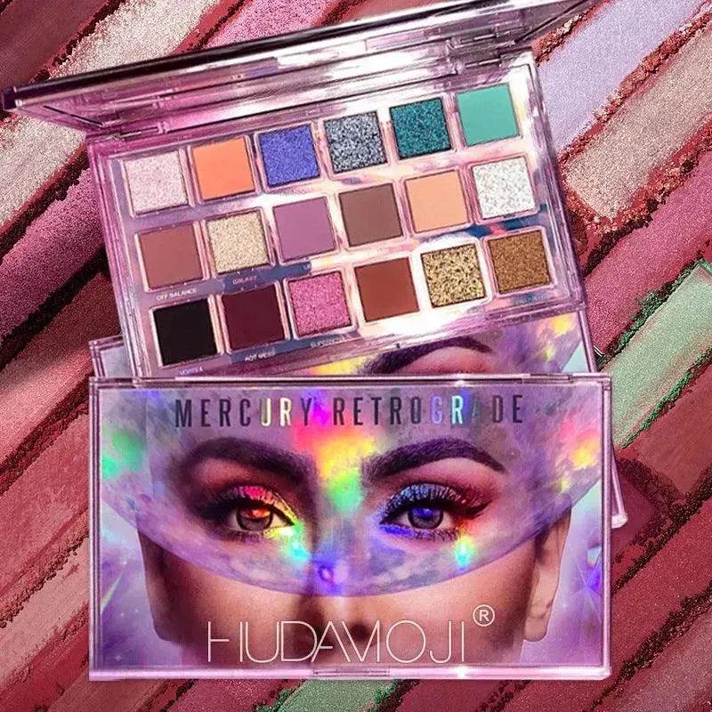 Desert Eyeshadow Palette Crystal Texture Matte Pearl Powder Delicate Eye Shadow