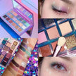 Desert Eyeshadow Palette Crystal Texture Matte Pearl Powder Delicate Eye Shadow