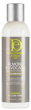 DESIGN ESSENTIALS Almond & Avocado Moisturizing & Detangling Conditioner 6OZ