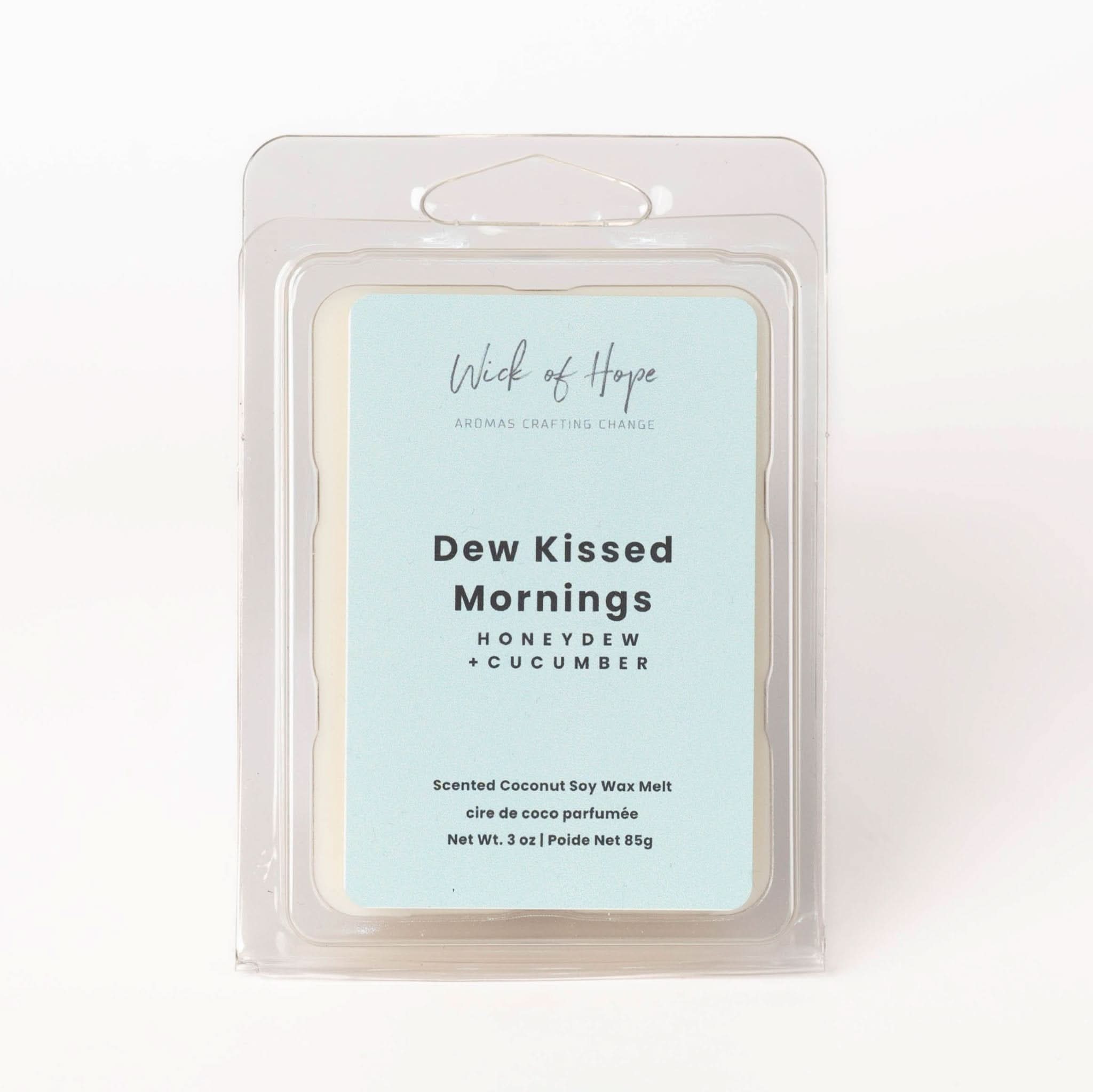 Dew Kissed Mornings Wax Melt | Honey Dew + Cucumber