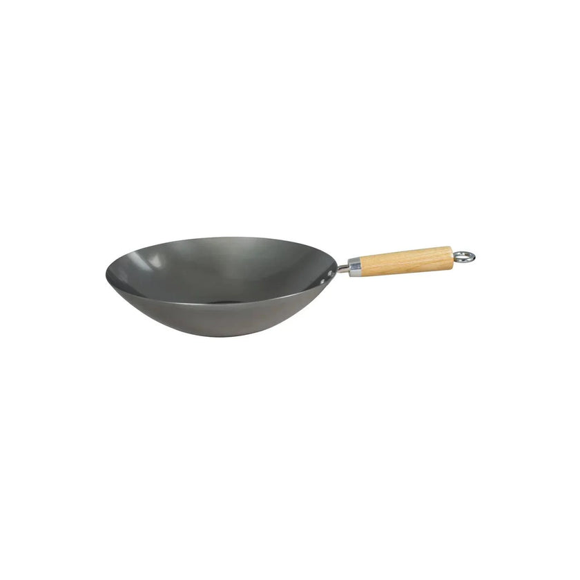 Dexam - Wok en acier au carbone 30 cm/12