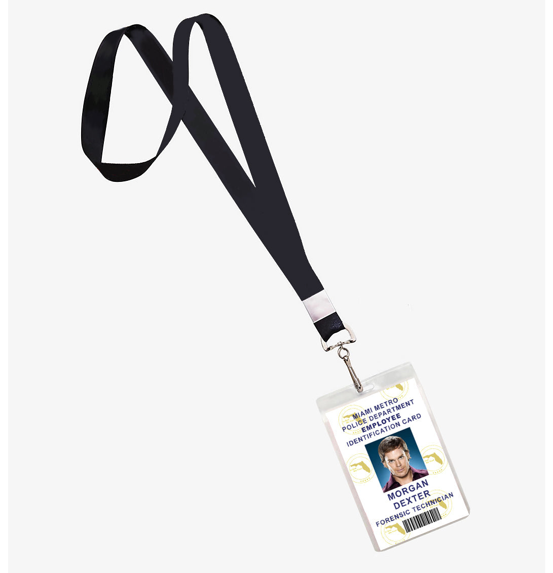 Dexter Miami Police ID Badge Lanyard