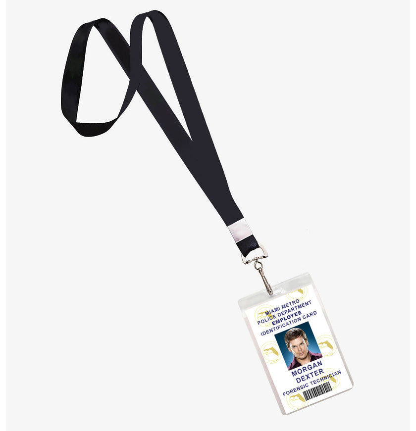 Dexter Miami Police ID Badge Lanyard