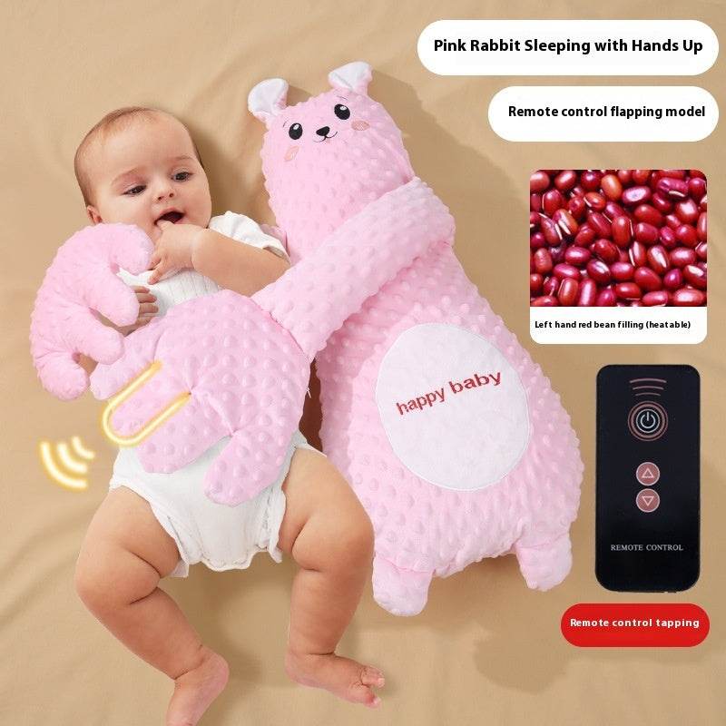 Baby Soothing Patting  Pillow – Remote Controlled Plush Sleep Aid for Infants & Toddlers