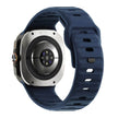 Sport Style Watch Ultra Wave Reverse Buckle Silicone  Strap