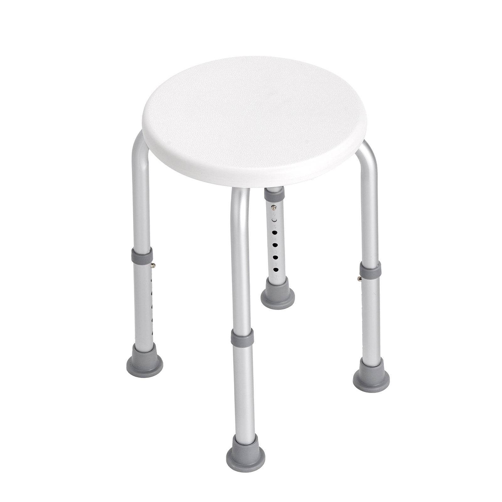 Shower Chair For Inside Shower, Adjustable Height Shower Stool, Non-Slip Bench Bathtub Seat Stool For Elderly Disabled Adults Handicap, 300 Lbs Capacity