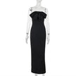 Fashion Bowknot Tube Top Evening Dress Women