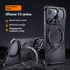 Z-type Metal Bracket Magnetic Phone Case