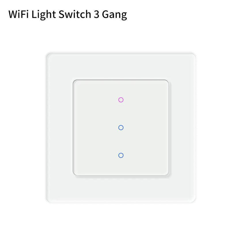 WiFi Smart Switch App Remote Control European Standard Black and White