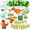 113 Pieces Dinosaur Party Balloon Decoration Set – Birthday Supplies Kit